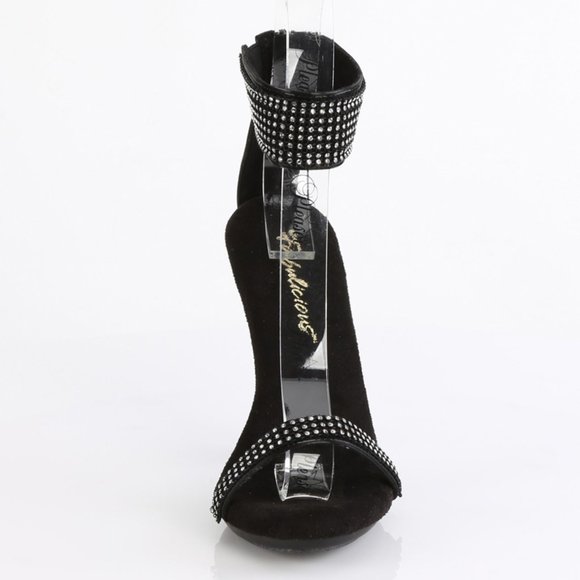 Rhinestone Open Toe High heel Shoes - Picture 3 of 5